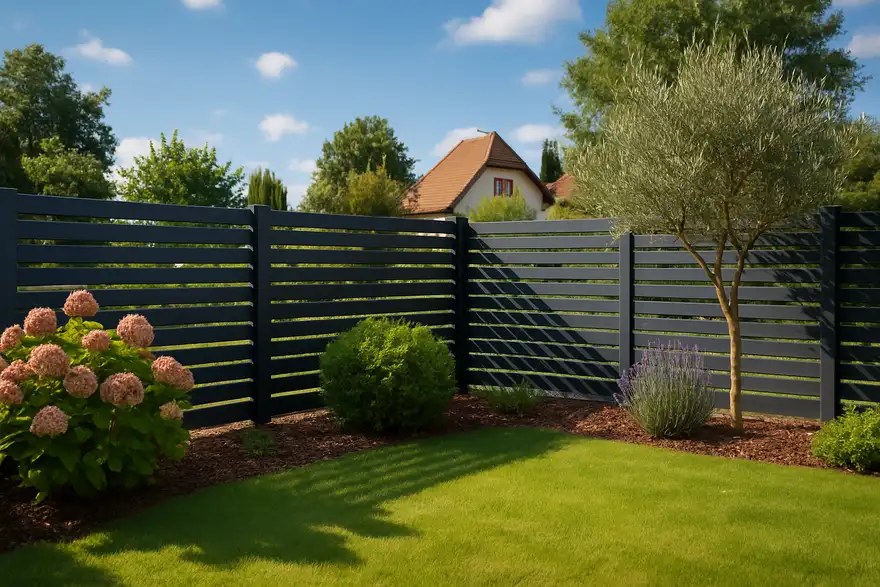 Clôture aluminium ajourée : le guide pour un jardin lumineux et bien délimité