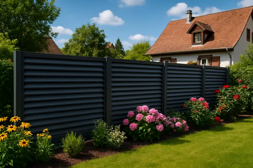 Clôture persiennée en aluminium : le guide pour bien choisir votre modèle