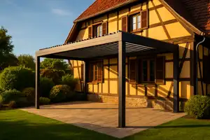 Pergola adossée vs autoportée en Alsace