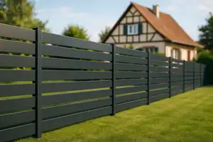 Prix clôture aluminium en Alsace